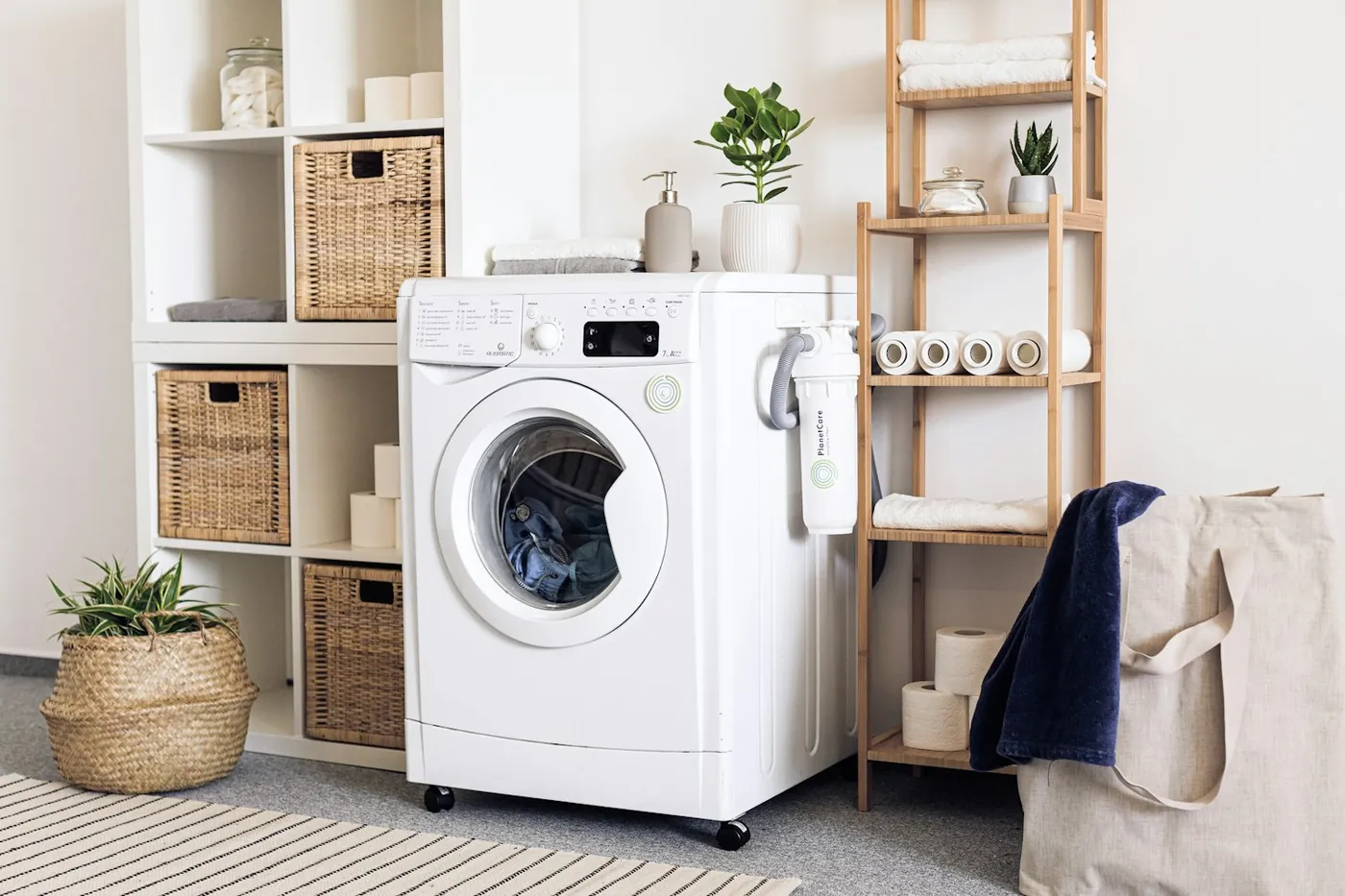 The Atrium, in unit laundry washer dryer